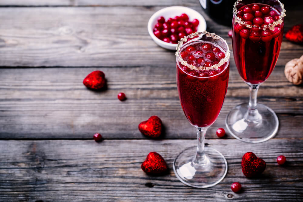 Cranberry Prosecco Punch