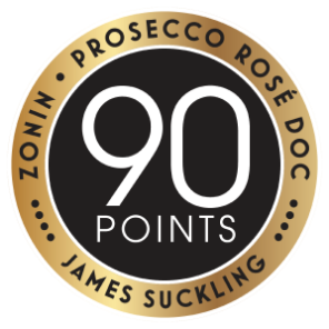 Zonin Prosecco Rosé_90pts_JSuckling_Medal 1